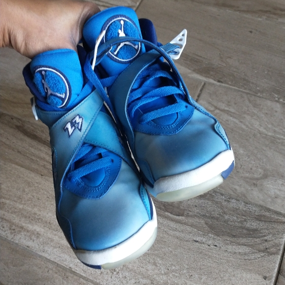 Boys Nike Air Jordan 8 retro GS snowflake - Picture 9 of 9